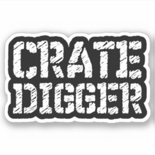 Crate Digger Sticker