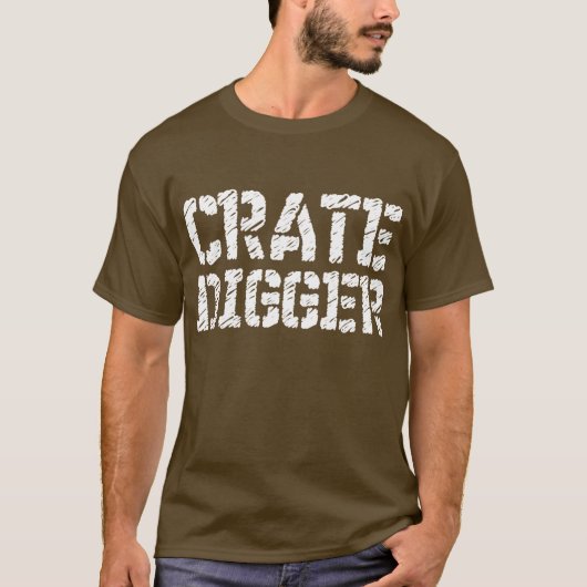 Crate Digger T-shirt (Voorkant)