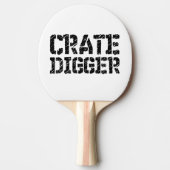Crate Digger Tafeltennisbatje (Voorkant)