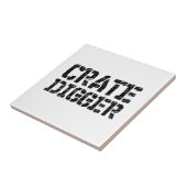 Crate Digger Tegeltje (Zijkant)