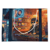 Crate Digging at the Vinyl Store Groot Cadeauzakje (Voorkant)