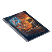 Crate Digging at the Vinyl Store Notitieboek (Rechterzijde)