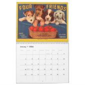 , Crate Label Calendar Kalender (Jan 2026)