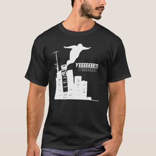 Cratechallenge Yet Verdrukte Stijl T-shirt (Voorkant)