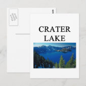 crateermeer briefkaart (Voorkant / Achterkant)