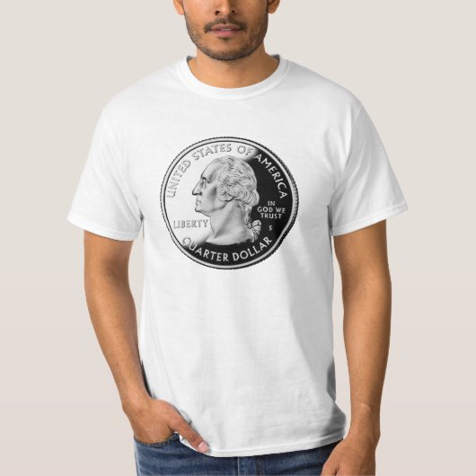 " crateermeer " , voor- en achtervoeten van de ore t-shirt (Voorkant)