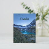 Crater Altar Volcano El Altar Ecuador Briefkaart (Staand voorkant)