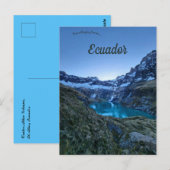 Crater Altar Volcano El Altar Ecuador Briefkaart (Voorkant / Achterkant)