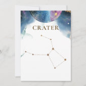 Crater Constellation, Celestial Table Number (Voorkant)