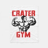 Crater Gym  Fleece Deken (Voorkant)