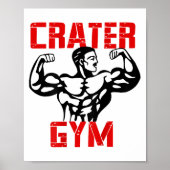 Crater Gym  Poster (Voorkant)