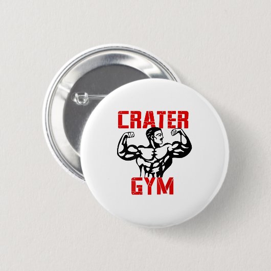 Crater Gym  Ronde Button 5,7 Cm (Voorkant /achterkant)