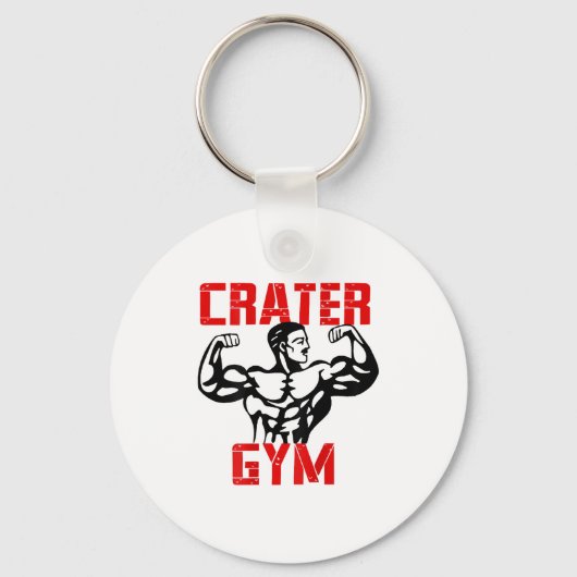 Crater Gym  Sleutelhanger (Voorkant)