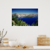 Crater Lake 1 Poster (Keuken)