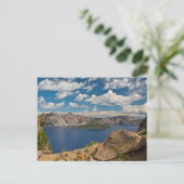 Crater Lake and Wizard Island, Crater Lake Briefkaart (Staand voorkant)