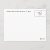 Crater Lake Briefkaart (Achterkant)