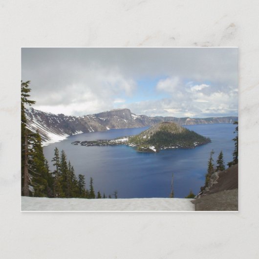 Crater Lake briefkaart (Voorkant)