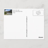 Crater Lake Briefkaart (Achterkant)