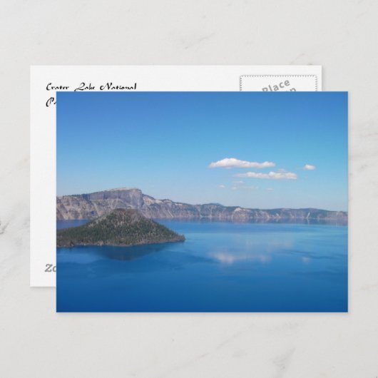 Crater Lake Briefkaart (Voorkant / Achterkant)