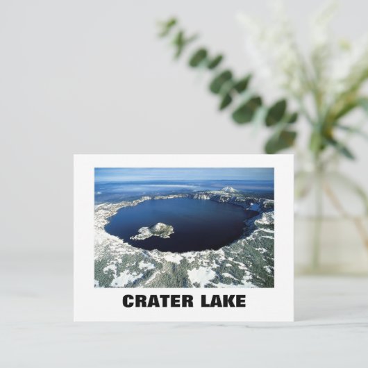 Crater Lake Briefkaart (Staand voorkant)