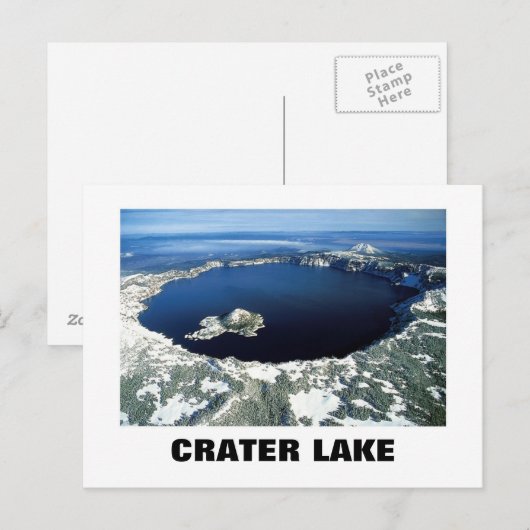 Crater Lake Briefkaart (Voorkant / Achterkant)
