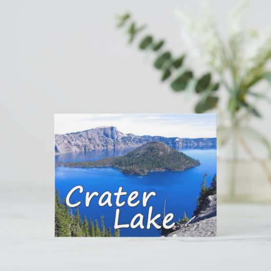 Crater Lake Briefkaart (Staand voorkant)