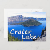Crater Lake Briefkaart (Voorkant / Achterkant)