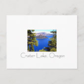 Crater Lake, Briefkaart Oregon (Voorkant)