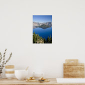 Crater Lake en Wizard Island Poster (Keuken)