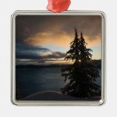 Crater Lake in Winter Ornament (Voorkant)