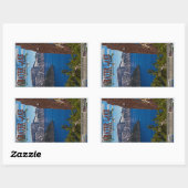 Crater Lake - Informationeel Poster Rechthoekige Sticker (Vel)