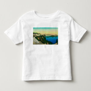 Crater Lake Lodge over het meer Kinder Shirts