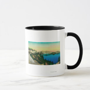 Crater Lake Lodge over het meer Mok