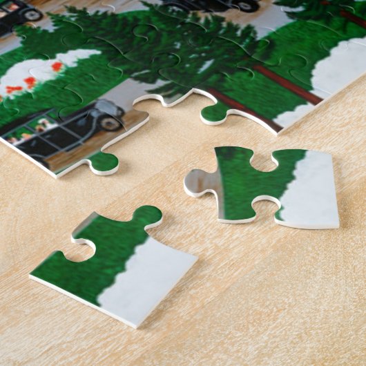 Crater Lake Lodge Puzzle Legpuzzel (Zijkant)