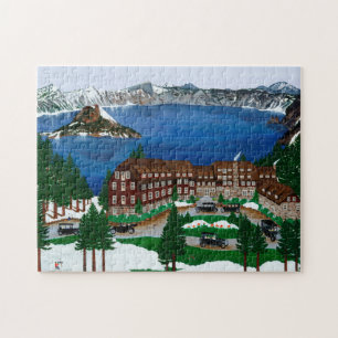 Crater Lake Lodge Puzzle Legpuzzel