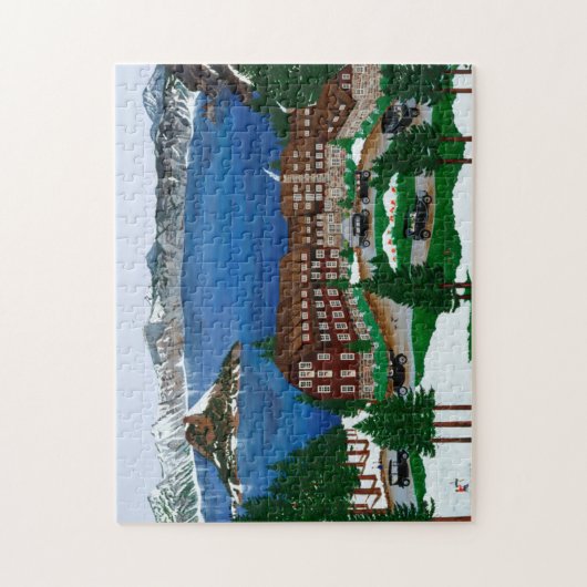 Crater Lake Lodge Puzzle Legpuzzel (Verticaal)