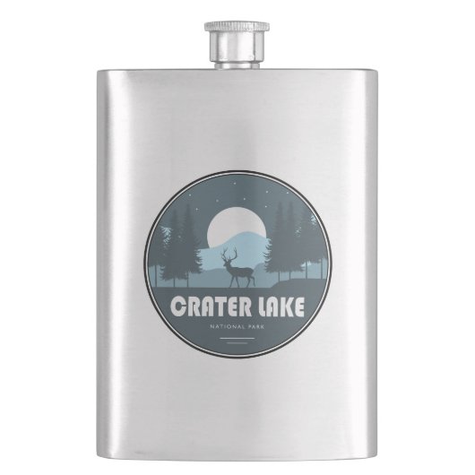 Crater Lake National Park Herten Flacon (Voorkant)