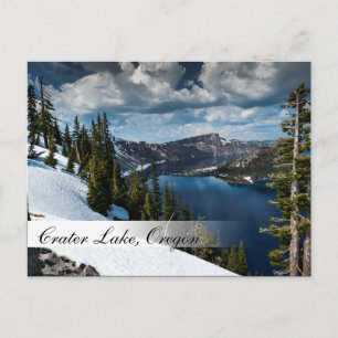 Crater Lake National Park Oregon Landschapsfoto Briefkaart