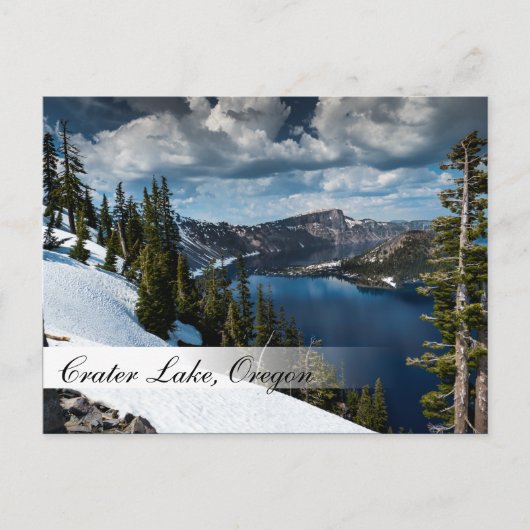 Crater Lake National Park Oregon Landschapsfoto Briefkaart (Voorkant)