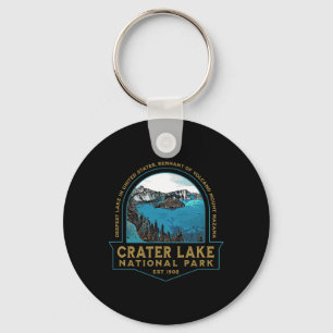 Crater Lake National Park Oregon Mount Mazama Wand Sleutelhanger