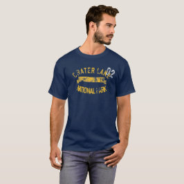 Crater Lake National Park Oregon Retro Tshirt