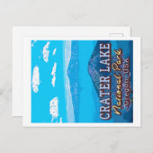 CRATER LAKE NATIONAL PARK - OREGON USA BRIEFKAART (Voorkant / Achterkant)
