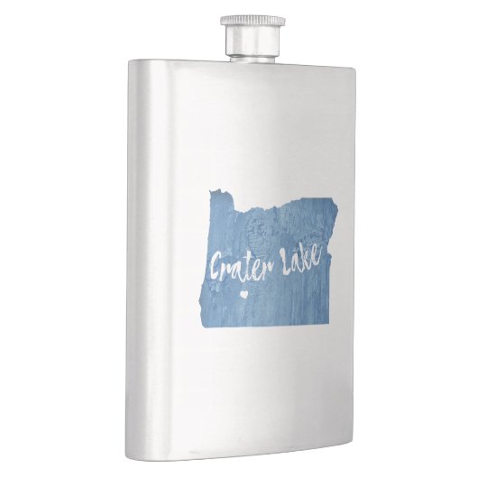 Crater Lake National Park Oregon Wood Grain Flacon (Rechts)