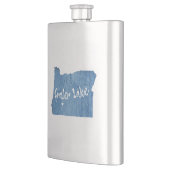 Crater Lake National Park Oregon Wood Grain Flacon (Links)