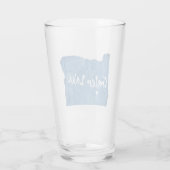 Crater Lake National Park Oregon Wood Grain Glas (Achterkant)