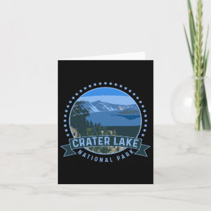 Crater Lake National Park - outdoor Camping Wandel Kaart