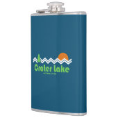 Crater Lake National Park Retro Heupfles (Links)