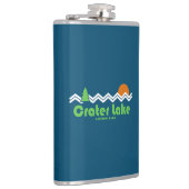 Crater Lake National Park Retro Heupfles (Rechts)