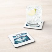 Crater Lake National Park Souvenir Gift Bier Onderzetter (Rechterzijde)