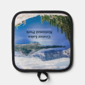 Crater Lake National Park Souvenir Gift Pannenlap (Voorkant)